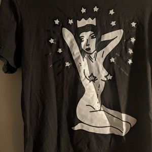 Betty Page- style Graphic Tee